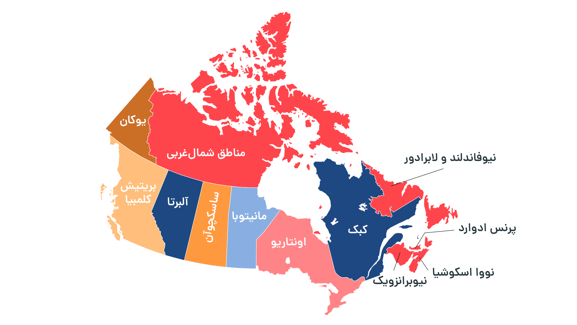 ایالت های کانادا